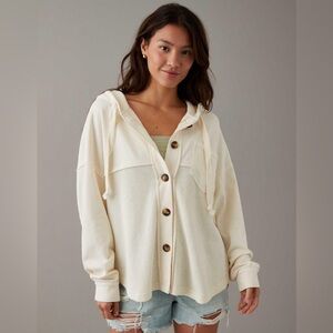 AE Big Hug Hooded Shacket